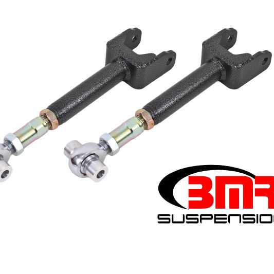 BMR Suspension UTCA044H - BMRUTCA044H - BMR 64-67 A-Body Upper Control Arms On-Car Adj. Rod Ends - Black Hammertone - Shipped in Europe - Tuningsupply.com