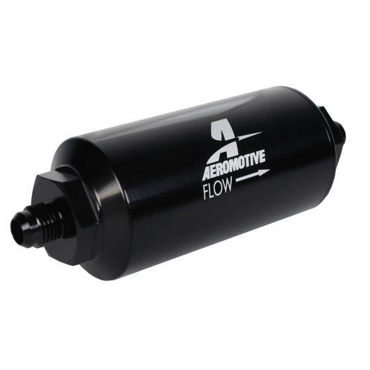 Aeromotive 12349 - AER12349 - Aeromotive In-Line Filter - (AN-06 Male) 100 Micron Stainless Steel Element - Shipped in Europe - Tuningsupply.com