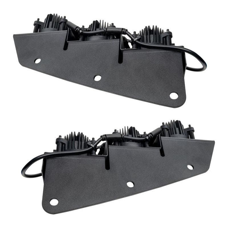 ORACLE Lighting 5890-006 - ORL5890-006 - ORACLE Lighting 21-22 Ford Bronco Triple LED Fog Light Kit for Steel Bumper - Yellow - Shipped in Europe - Tuningsupply.com