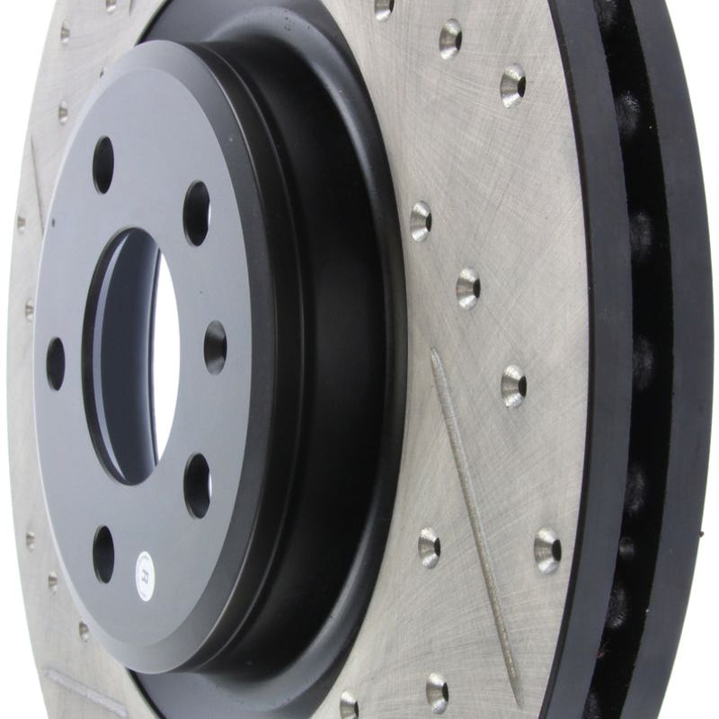 Stoptech 127.33138R - STO127.33138R - StopTech Slotted & Drilled Sport Brake Rotor - Shipped in Europe - Tuningsupply.com