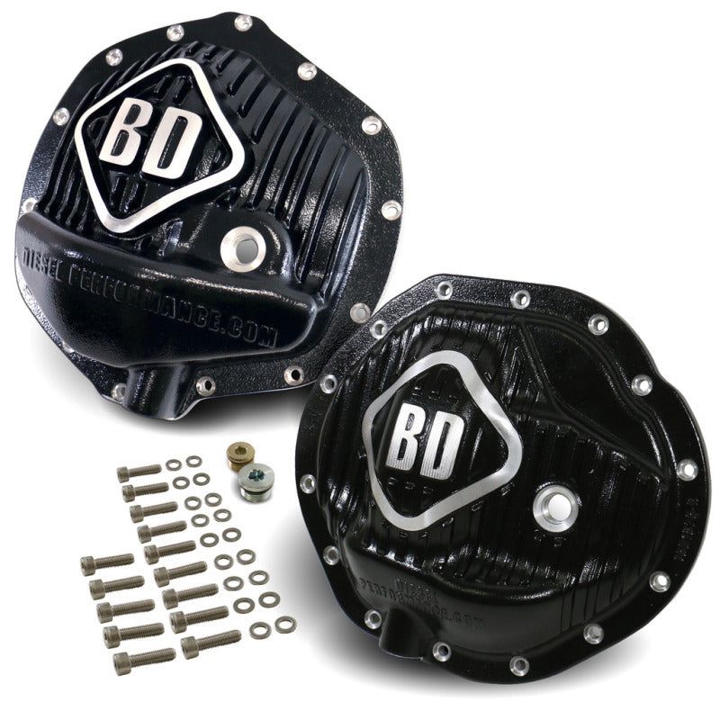 BD Diesel 1061827 - BDD1061827 - BD Diesel Differential Cover Pack Front & Rear - 03-13 Dodge 2500 /03-12 3500 - Shipped in Europe - Tuningsupply.com