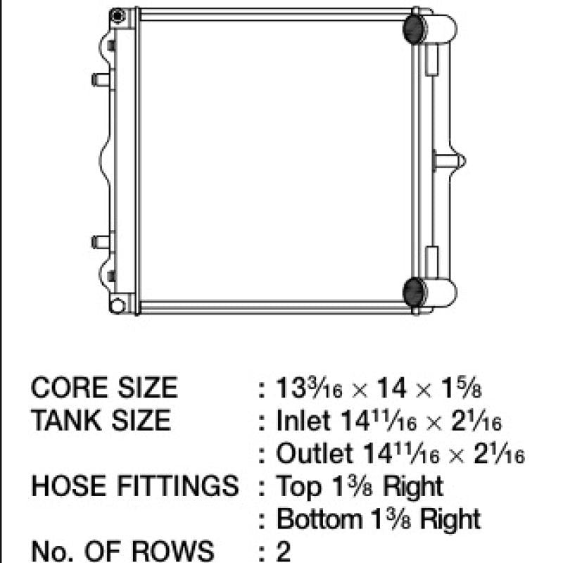 CSF 7044 - CSF7044 - CSF 96-04 Porsche Boxster (986) Radiator (Fits Left & Right Side) - Shipped in Europe - Tuningsupply.com