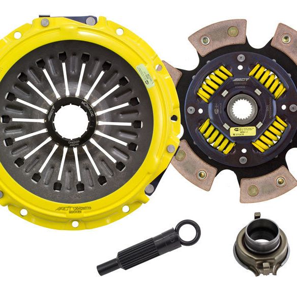 ACT ME2-XTG6 - ACTME2-XTG6 - ACT 2003 Mitsubishi Lancer XT-M/Race Sprung 6 Pad Clutch Kit - Shipped in Europe - Tuningsupply.com