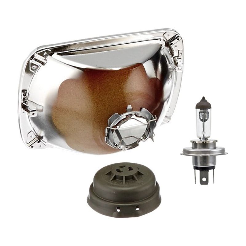 Hella LA003427291 - HELLA003427291 - Hella Vision Plus 8in x 6in Sealed Beam Conversion Headlamp - Single Lamp - Shipped in Europe - Tuningsupply.com