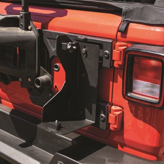 Rampage 86690 - RAM86690 - Rampage 2007-2019 Jeep Wrangler(JL) Offroad Jack Mount - Black - Shipped in Europe - Tuningsupply.com