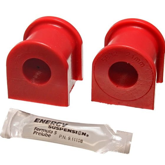 Energy Suspension 8.5131R - ENG8.5131R - Energy Suspension 05-07 Scion tC Red 21mm Front Sway Bar Bushing Set - Shipped in Europe - Tuningsupply.com