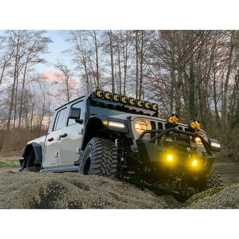 ORACLE Lighting 5853-504 - ORL5853-504 - Oracle Jeep Wrangler JL Smoked Lens LED Front Sidemarkers - Shipped in Europe - Tuningsupply.com