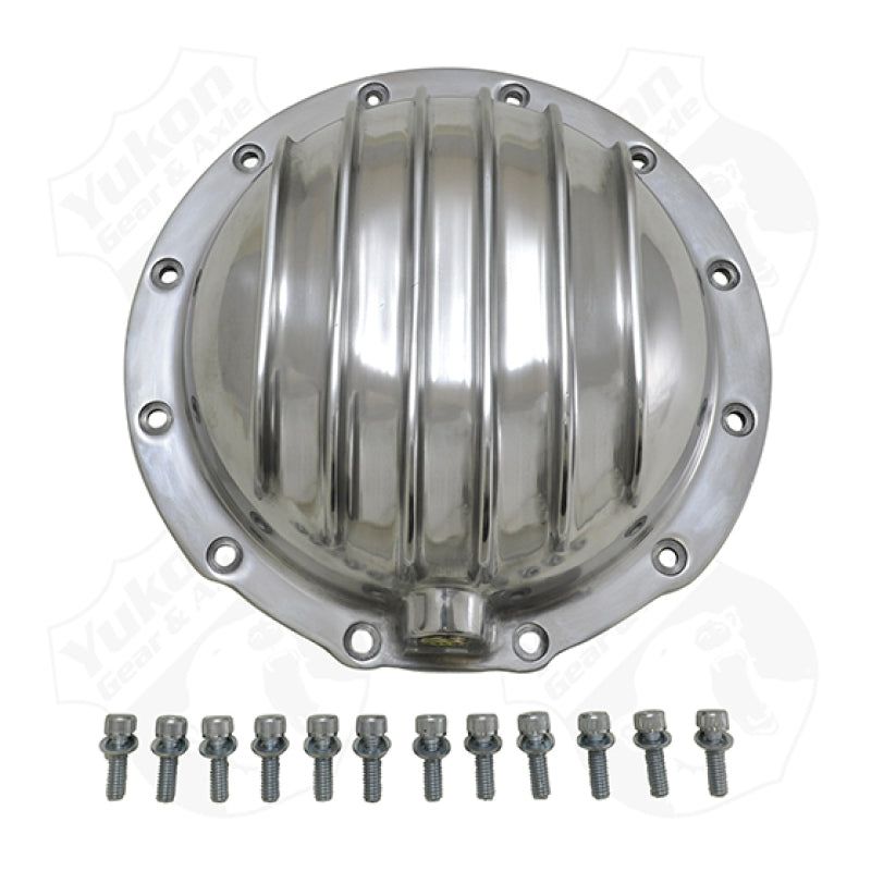 Yukon Gear & Axle YP C2-M20 - YUKYP C2-M20 - Yukon Gear Finned Polished Aluminum Cover For AMC Model 20 - Shipped in Europe - Tuningsupply.com