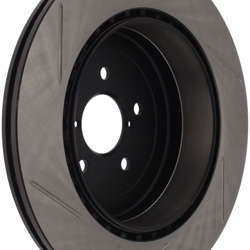 Stoptech 126.47020SL - STO126.47020SL - StopTech Power Slot 04 STi Rear Left Slotted Rotor - Shipped in Europe - Tuningsupply.com