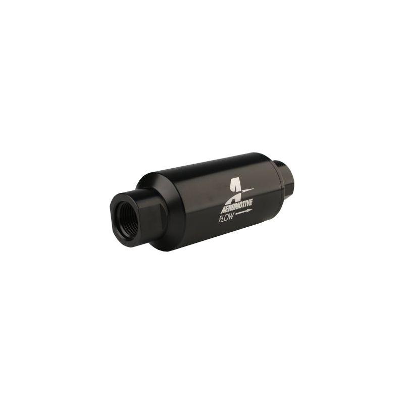 Aeromotive 12321 - AER12321 - Aeromotive In-Line Filter - AN-10 - Black - 10 Micron - Shipped in Europe - Tuningsupply.com