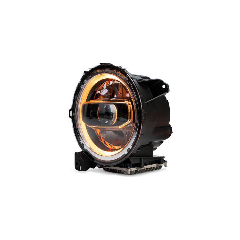 DV8 Offroad HLCJL-01 - DVEHLCJL-01 - DV8 Offroad 2018+ Jeep Wrangler JL/Gladiator LED Projector Headlights - Shipped in Europe - Tuningsupply.com