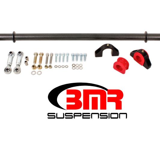 BMR Suspension XSB004H - BMRXSB004H - BMR 10-15 5th Gen Camaro Rear Hollow 1.375in Xtreme Anti-Roll Kit - Black Hammertone - Shipped in Europe - Tuningsupply.com