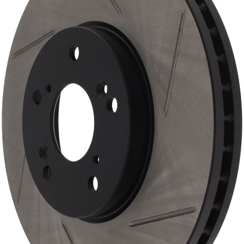 Stoptech 126.40046SL - STO126.40046SL - StopTech Power Slot Slotted 99-08 Acura TL (STD Caliper) / 01-03 CL / 04-09 TSX Front Left Rotor - Shipped in Europe - Tuningsupply.com