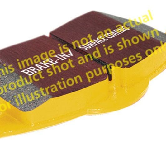 EBC DP42162R - EBCDP42162R - EBC 10+ Porsche Cayenne 3.6 Yellowstuff Front Brake Pads - Shipped in Europe - Tuningsupply.com