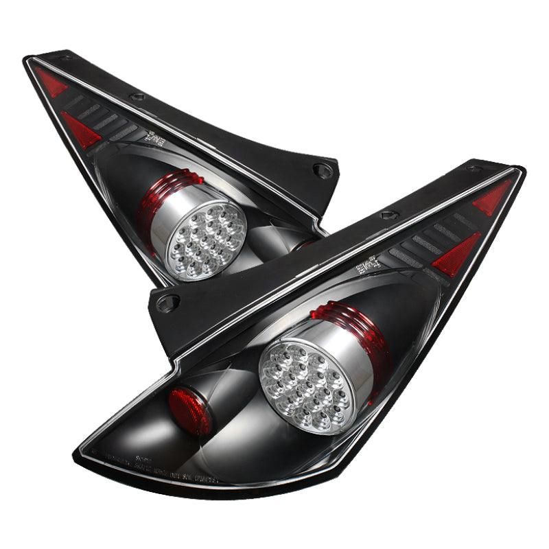 SPYDER 5006714 - SPY5006714 - Spyder Nissan 350Z 03-05 LED Tail Lights Black ALT-YD-N350Z02-LED-BK - Shipped in Europe - Tuningsupply.com