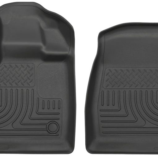 Husky Liners 18351 - HSL18351 - Husky Liners 15-23 Ford F-150 Standard Cab Pickup WeatherBeater Front Black Floor Liners - Shipped in Europe - Tuningsupply.com