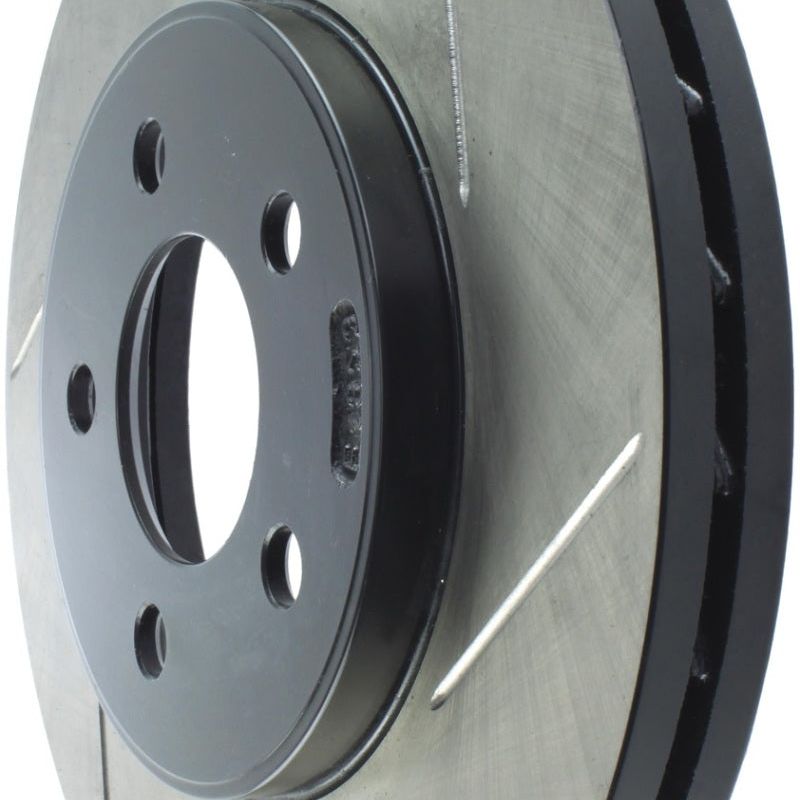 Stoptech 126.61072SL - STO126.61072SL - StopTech Power Slot 03-08 Crown Victoria/Grand Marquis/Lincoln Town Car Front Left Slotted Rotor - Shipped in Europe - Tuningsupply.com