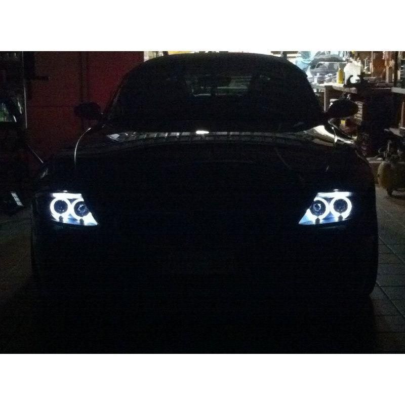 SPYDER 5029676 - SPY5029676 - Spyder BMW Z4 03-08 Projector Headlights Xenon/HID Model Only - LED Halo Black PRO-YD-BMWZ403-HID-BK - Shipped in Europe - Tuningsupply.com