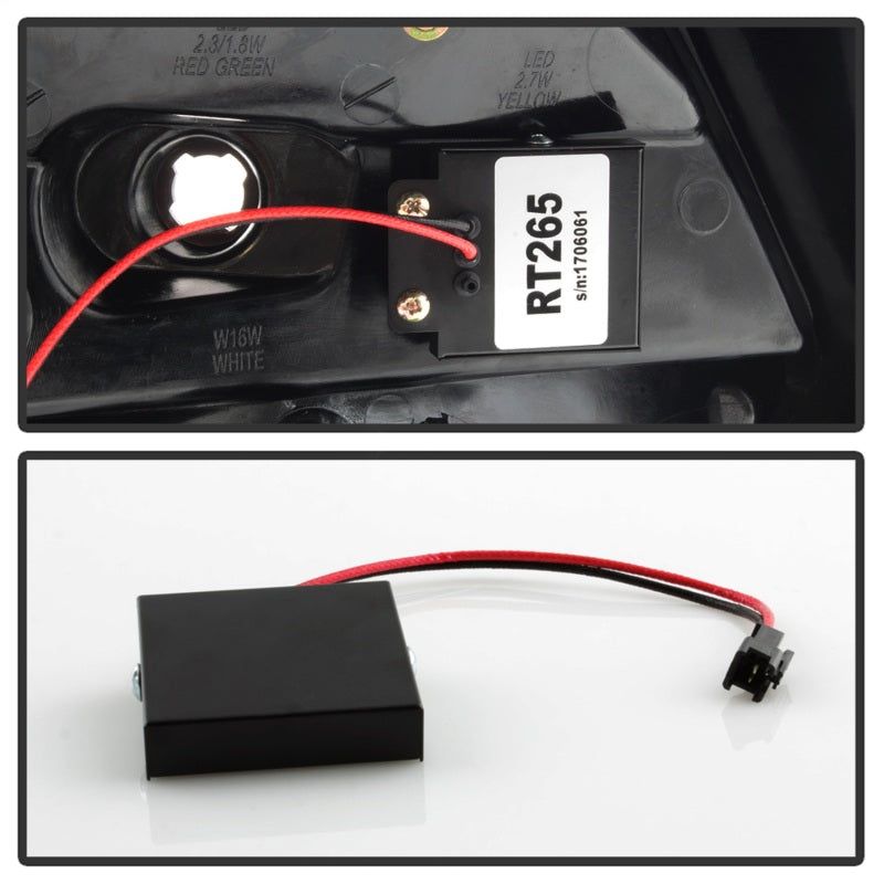 SPYDER 5085139 - SPY5085139 - Spyder 12-14 Ford Focus 5DR LED Tail Lights - Black (ALT-YD-FF12-LED-BK) - Shipped in Europe - Tuningsupply.com