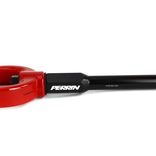 Perrin Performance PSP-BDY-230RD - PERPSP-BDY-230RD - PERRIN 02-07 Subaru WRX/STI Tow Hook Kit (Front) - Red - Shipped in Europe - Tuningsupply.com