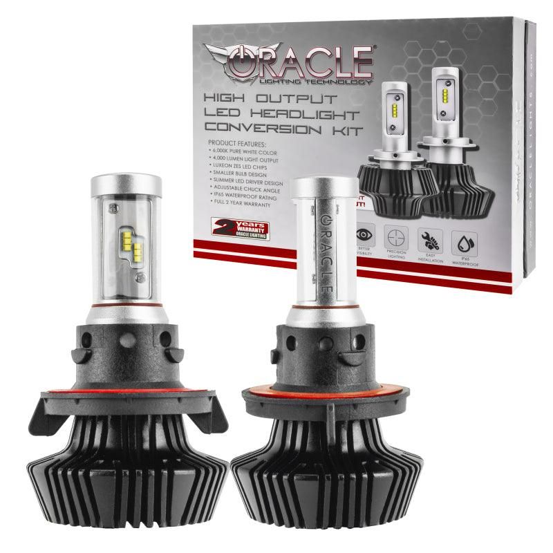 ORACLE Lighting 5236-001 - ORL5236-001 - Oracle H13 4000 Lumen LED Headlight Bulbs (Pair) - 6000K - Shipped in Europe - Tuningsupply.com