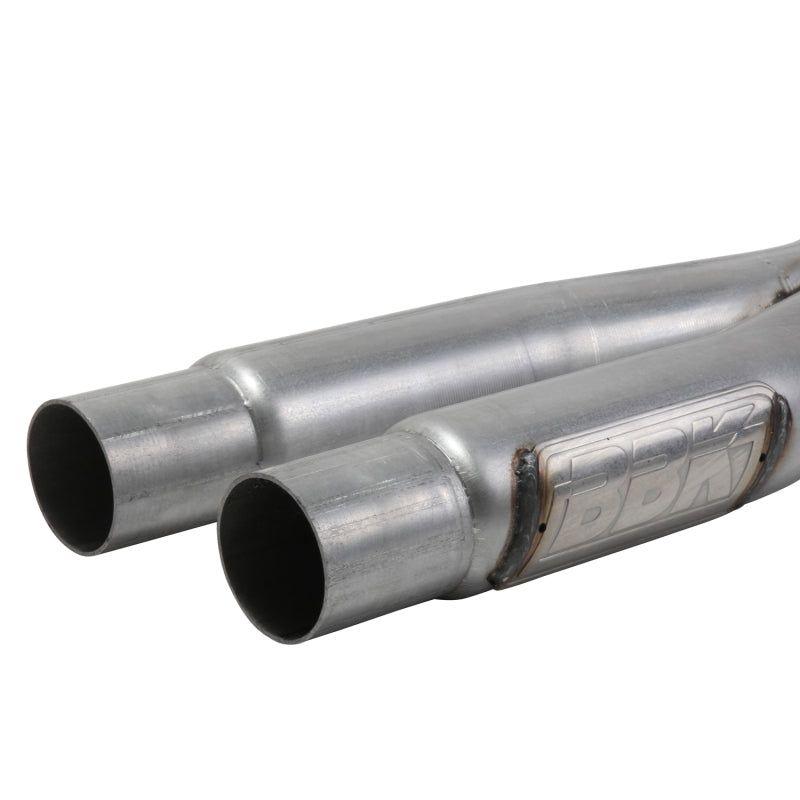 BBK 1818 - BBK1818 - BBK 15-20 Ford Mustang GT 5.0L Resonator Delete X-Pipe (For Use w/Shorties Or Stock Manifolds) - Shipped in Europe - Tuningsupply.com
