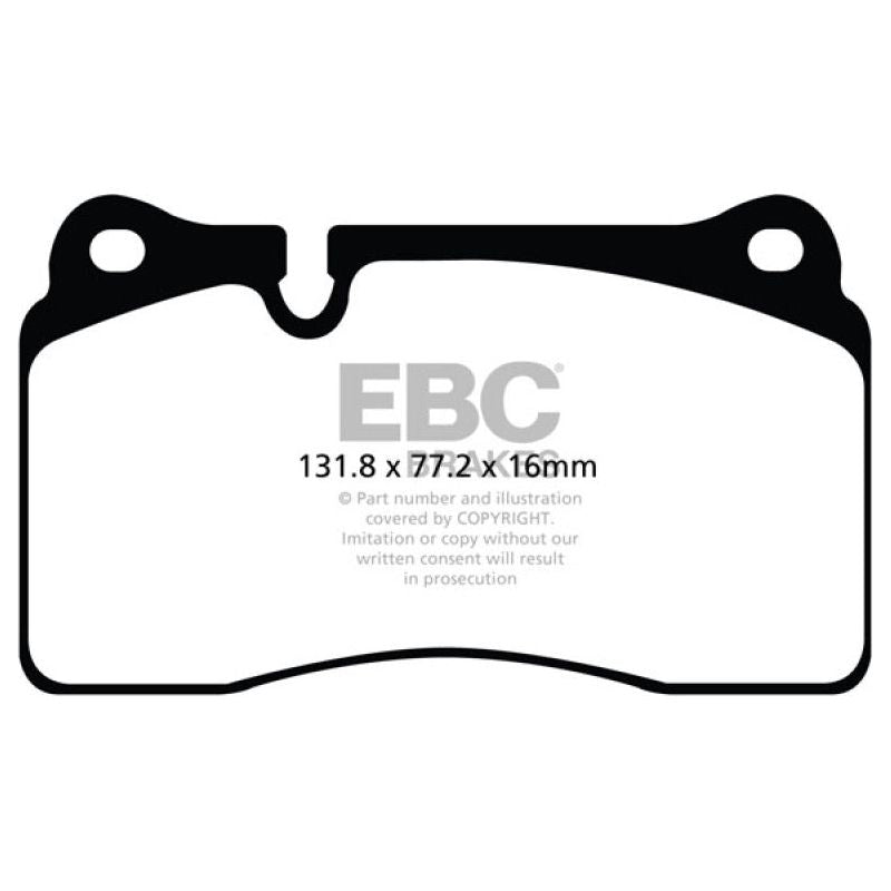 EBC DP32070C - EBCDP32070C - EBC Brakes Redstuff Ceramic Brake Pads - Shipped in Europe - Tuningsupply.com