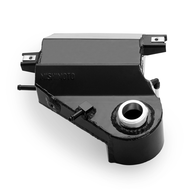Mishimoto MMRT-F2D-03BK - MISMMRT-F2D-03BK - Mishimoto 03-07 Ford 6.0L Powerstroke Aluminum Degas Bottle - Black - Shipped in Europe - Tuningsupply.com