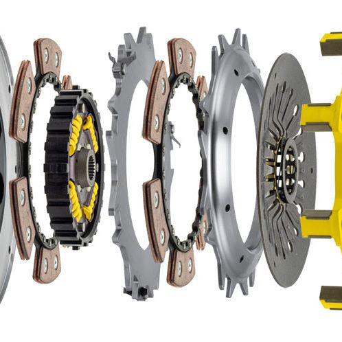 ACT T2R-M01 - ACTT2R-M01 - ACT EVO 8/9 5-Spd Only Mod Twin XT Race Kit Sprung Hub Torque Cap 1120ft/lbs Not For Street Use - Shipped in Europe - Tuningsupply.com