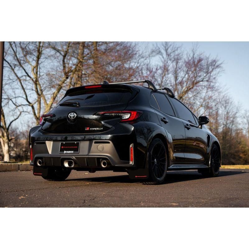 Rally Armor MF89-UR-BLK-RD - RALMF89-UR-BLK-RD - Rally Armor 23-25 Toyota GR Corolla Black UR Mud Flap w/Red Logo - Shipped in Europe - Tuningsupply.com