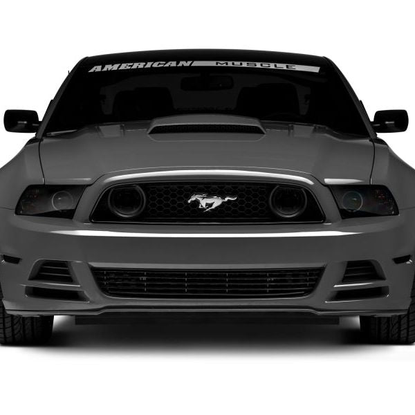 Raxiom 49177 - RAX49177 - Raxiom 13-14 Ford Mustang GT CCFL Halo Fog Lights (Smoked) - Shipped in Europe - Tuningsupply.com