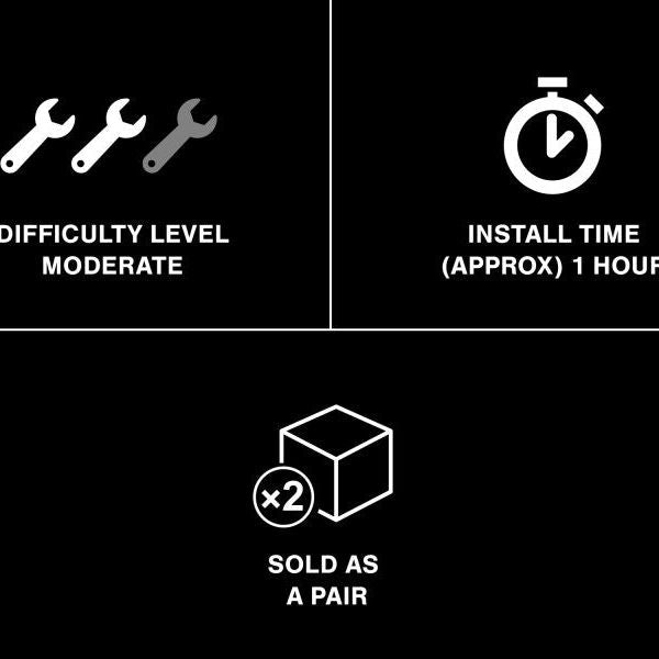 Raxiom 49134 - RAX49134 - Raxiom 05-12 Ford Mustang GT LED Halo Fog Lights (Smoked) - Shipped in Europe - Tuningsupply.com