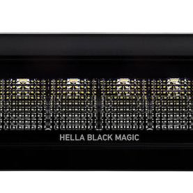 Hella LA358176221 - HELLA358176221 - Hella Universal Black Magic 6 L.E.D. Flush Mount Mini Light Bar - Flood Beam - Shipped in Europe - Tuningsupply.com