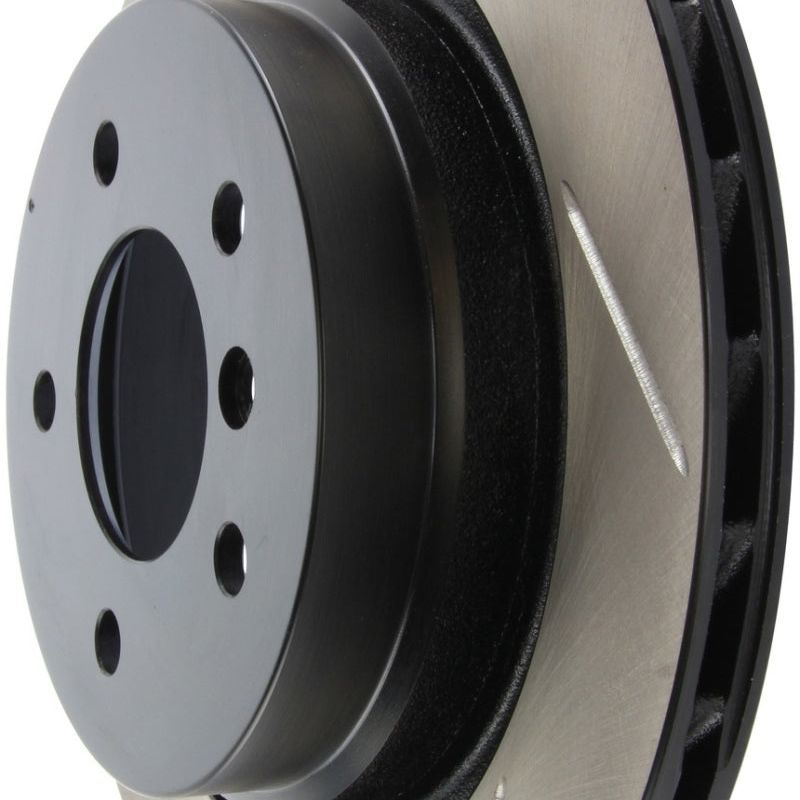 Stoptech 126.34037SR - STO126.34037SR - StopTech Power Slot BMW (E36) Rear Right SportStop Slotted Rotor - Shipped in Europe - Tuningsupply.com