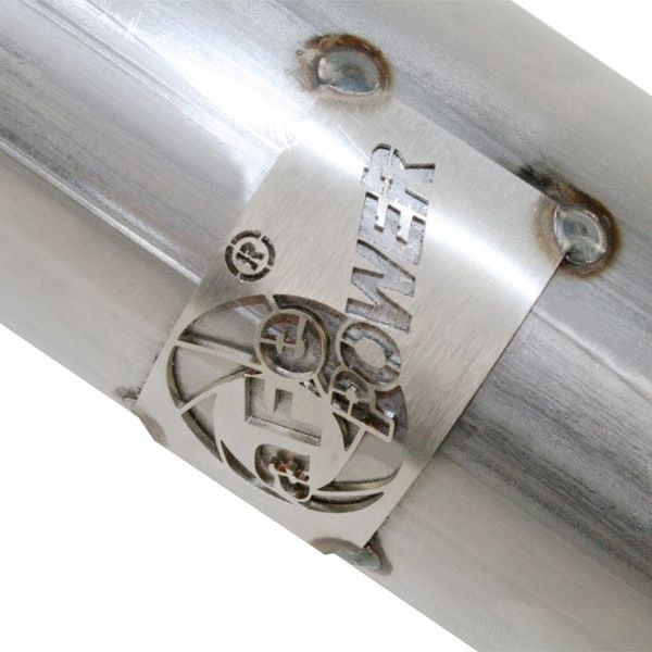 aFe 48-06209 - AFE48-06209 - aFe Power Twisted Steel Loop Delete D/P Aluminized Steel 12-18 Jeep Wrangler (JK) V6 3.6L - Shipped in Europe - Tuningsupply.com