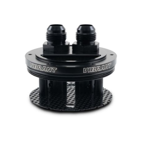 Vibrant 12786 - VIB12786 - Vibrant 2-Port Catch Can Lid Assembly - Shipped in Europe - Tuningsupply.com