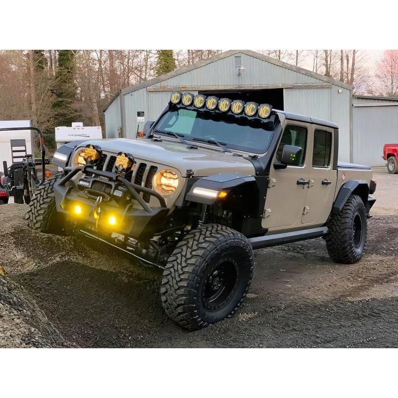 ORACLE Lighting 5853-504 - ORL5853-504 - Oracle Jeep Wrangler JL Smoked Lens LED Front Sidemarkers - Shipped in Europe - Tuningsupply.com