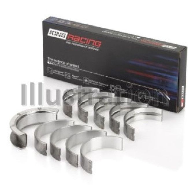 King Engine Bearings GMB5013HP - KINGMB5013HP - King Engine Bearings Chevy LS1/LS6/LS3 Bi-Metal Performance Main Bearing Set - Size STD - Shipped in Europe - Tuningsupply.com