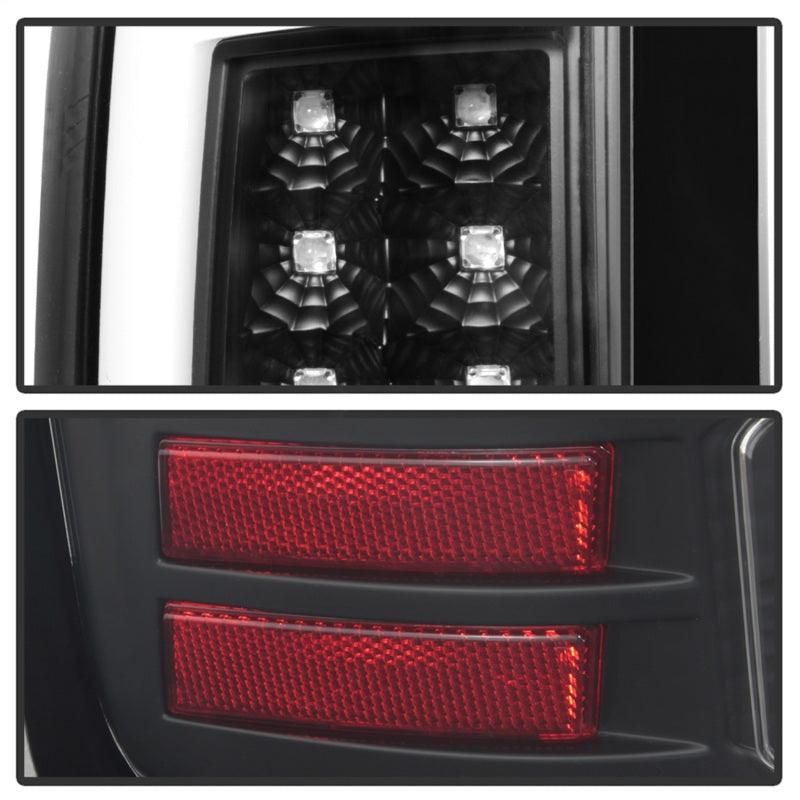 SPYDER 5084743 - SPY5084743 - Spyder 07-13 GMC Sierra 1500 V2 Light Bar LED Tail Lights - Black (ALT-YD-GS07V2-LBLED-BK) - Shipped in Europe - Tuningsupply.com