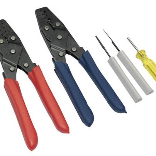 Haltech HT-070300 - HALHT-070300 - Haltech Dual Crimper Set - Includes 3 Pin Removal Tools - Shipped in Europe - Tuningsupply.com