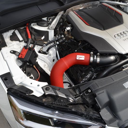 Injen SP3082WR - INJSP3082WR - Injen 18-19 Audi S4/S5 (B9) 3.0L Turbo Wrinkle Red Short Ram Intake - Shipped in Europe - Tuningsupply.com