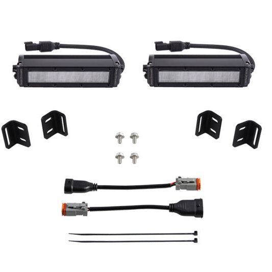 Diode Dynamics DD7418 - DIODD7418 - Diode Dynamics 2022 Toyota Tundra SS6 LED Fog Light Kit - White Wide - Shipped in Europe - Tuningsupply.com