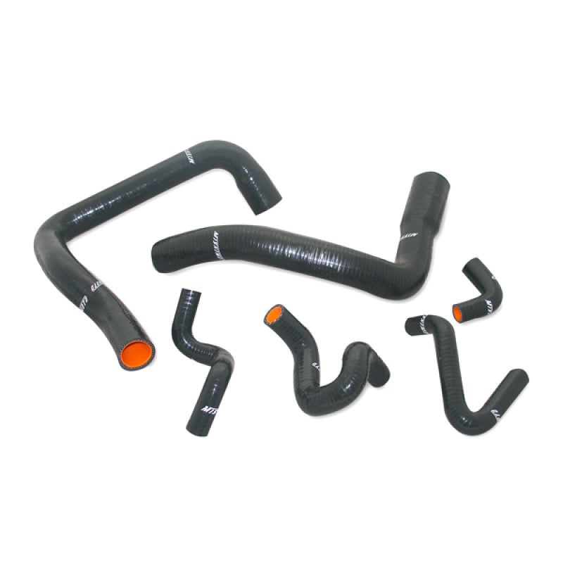 Mishimoto MMHOSE-MUS-86BK - MISMMHOSE-MUS-86BK - Mishimoto 86-93 Ford Mustang Black Silicone Hose Kit - Shipped in Europe - Tuningsupply.com
