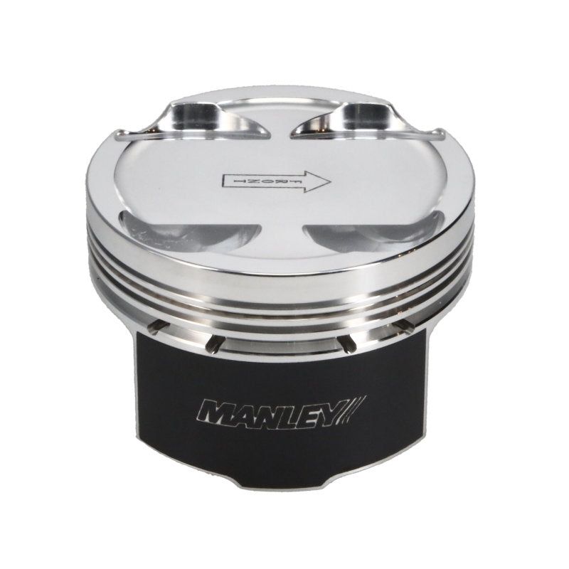 Manley Performance 609005C-6 - MAN609005C-6 - Manley 93-98 Toyota Supra Turbo (2JZGTE) 86.5mm +.5mm Oversized Bore 8.5:1 Dish Piston Set with Ring - Shipped in Europe - Tuningsupply.com