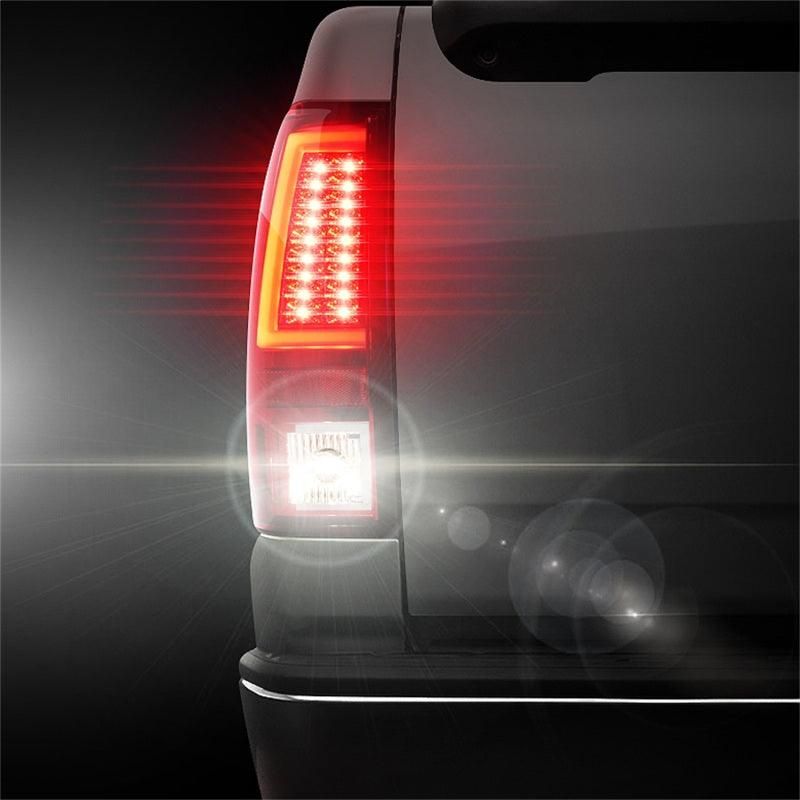 SPYDER 5081926 - SPY5081926 - Spyder Chevy Silverado 1500/2500 03-06 Version 2 LED Tail Lights - Red Clear ALT-YD-CS03V2-LED-RC - Shipped in Europe - Tuningsupply.com