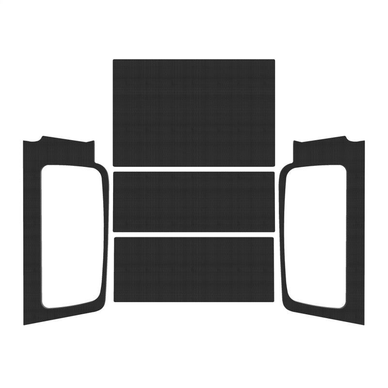 DEI 50601 - DEI50601 - DEI 04-06 Jeep Wrangler LJ Unliminted Headliner Complete Kit - Black - Shipped in Europe - Tuningsupply.com