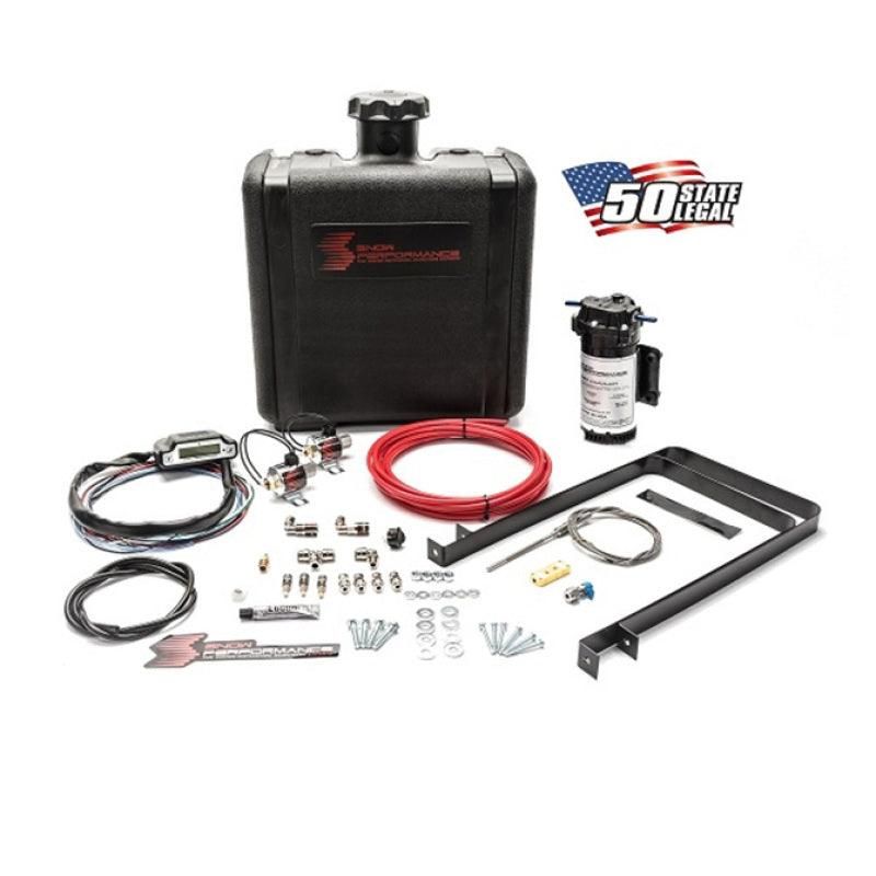 Snow Performance SNO-50100 - SNOSNO-50100 - Snow Performance Stg 3 Boost Cooler Water Injection Kit TD (Red Hi-Temp Tubing and Quick Fittings) - Shipped in Europe - Tuningsupply.com