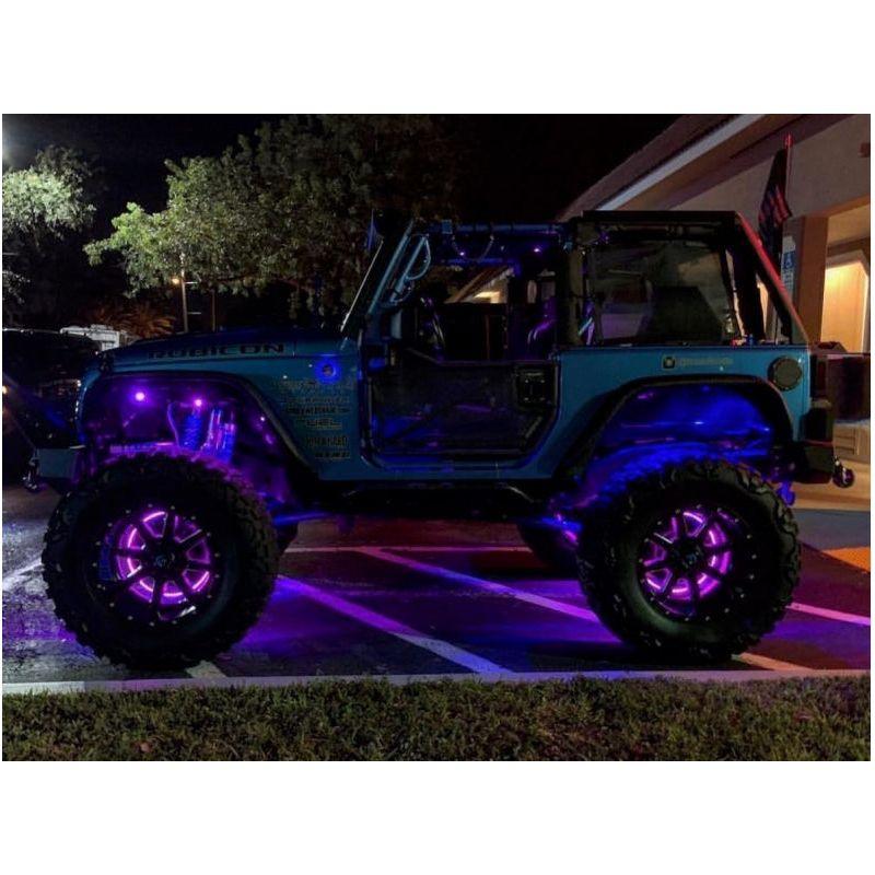 ORACLE Lighting 4210-334 - ORL4210-334 - Oracle LED Illuminated Wheel Rings - ColorSHIFT - 15in. - ColorSHIFT No Remote - Shipped in Europe - Tuningsupply.com