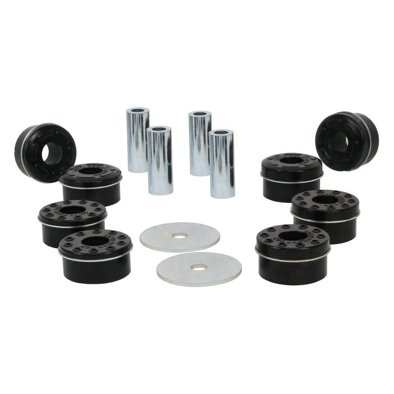 Whiteline KDT953 - WHLKDT953 - Whiteline Plus 14+ Ford Mustang GT500/S550 Crossmember Mount Bushing Kit - Shipped in Europe - Tuningsupply.com