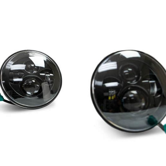 DV8 Offroad HL7JK-01 - DVEHL7JK-01 - DV8 Offroad 07-18 Jeep Wrangler JK LED Projector Headlights - Shipped in Europe - Tuningsupply.com